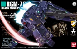Bandai Gundam 1/144 HGUC #074 0083 Stardust Memory / Advance Of Zeta RGM-79Q GM Quel Model Kit -Bandai Sales 4573102573957