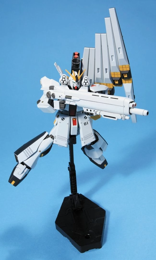 Bandai Gundam 1/144 HGUC #093 Char's Counterattack MSV FA-93HWS Nu Gundam Heavy Weapon System (HWS) Model Kit 6 Bandai Gundam 1/144 HGUC #093 Char's Counterattack MSV FA-93HWS Nu Gundam Heavy Weapon System (HWS) Model Kit - Image 6