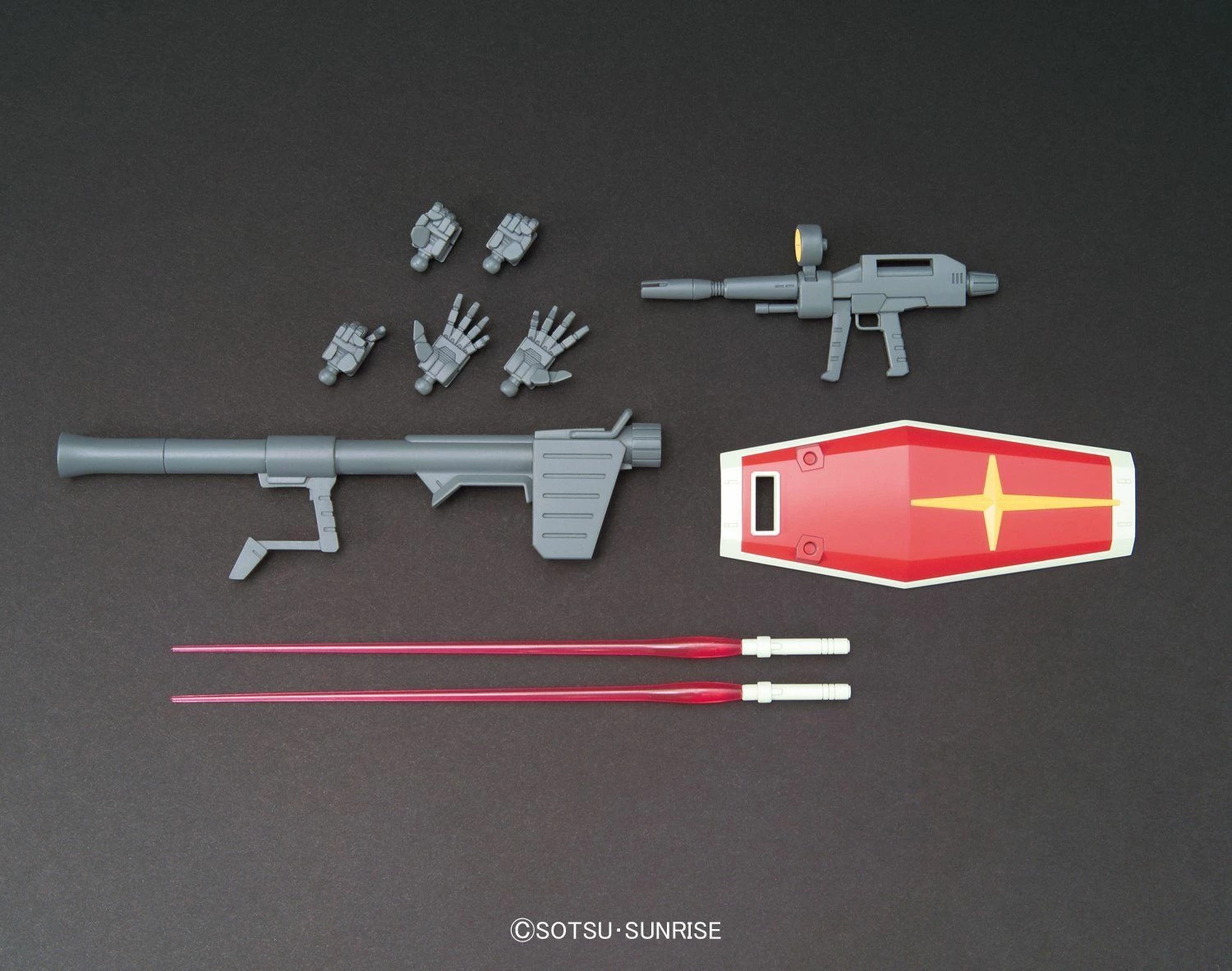 Bandai Gundam 1/144 HGUC #191 Gundam 0079 RX-78-2 Gundam Revive Model Kit 13 Bandai Gundam 1/144 HGUC #191 Gundam 0079 RX-78-2 Gundam Revive Model Kit - Image 13