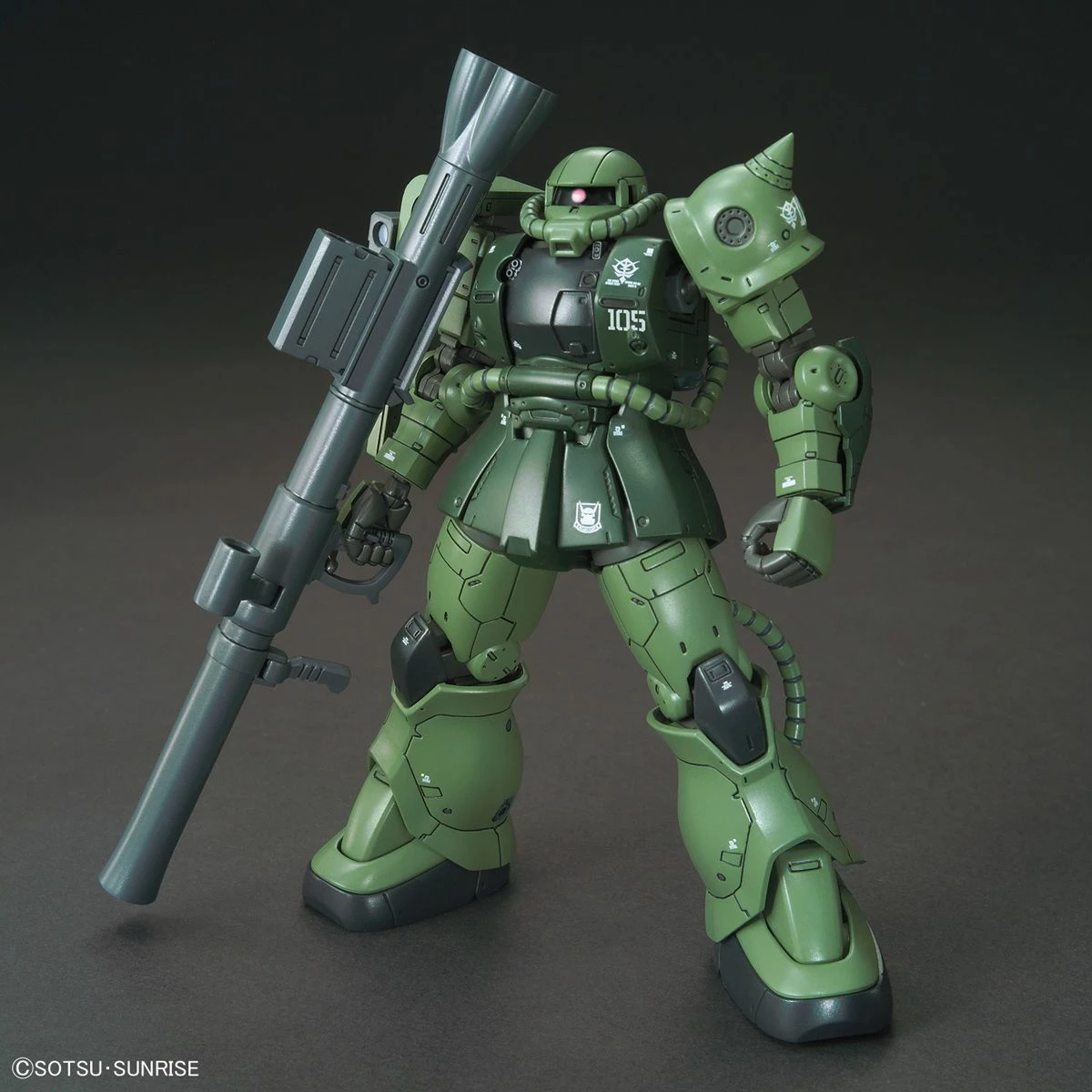 Bandai Gundam 1/144 HG The Origin #025 MS-06C-6/R6 Zaku II Type C-6/R6 Model Kit 3 Bandai Gundam 1/144 HG The Origin #025 MS-06C-6/R6 Zaku II Type C-6/R6 Model Kit - Image 3