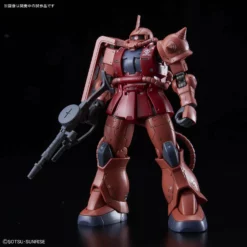 Bandai Gundam 1/144 HG The Origin #024 MS-06S Zaku II Red Comet Ver. Model Kit -Bandai Sales 4573102576569a
