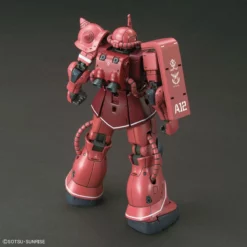 Bandai Gundam 1/144 HG The Origin #024 MS-06S Zaku II Red Comet Ver. Model Kit -Bandai Sales 4573102576569d