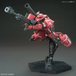 Bandai Gundam 1/144 HG The Origin #024 MS-06S Zaku II Red Comet Ver. Model Kit -Bandai Sales 4573102576569e