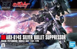 Bandai Gundam 1/144 HGUC #225 Gundam Narrative ARX-014S Silver Bullet Supressor Model Kit -Bandai Sales 4573102576941