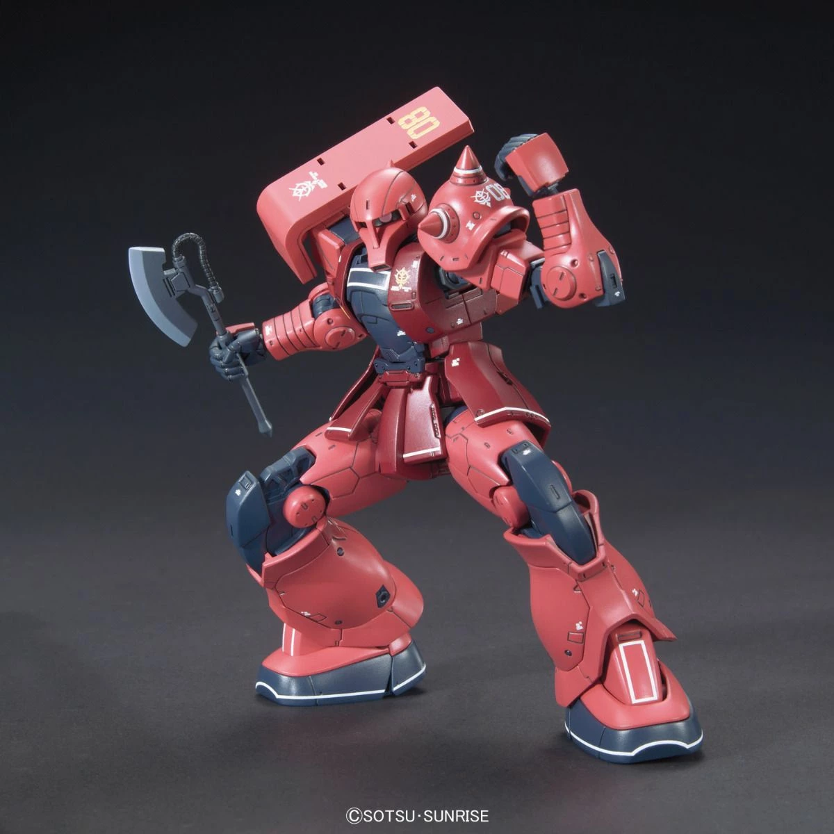 Bandai Gundam 1/144 HG The Origin #13 MS-05S Char Aznable Zaku I Model Kit 3 Bandai Gundam 1/144 HG The Origin #13 MS-05S Char Aznable Zaku I Model Kit - Image 3