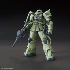 Bandai Gundam 1/144 HG The Origin #016 MS-06C Zaku II Type C/ Type C-5 Model Kit -Bandai Sales 4573102577382 e