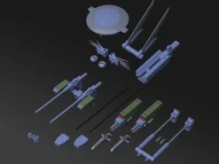 Bandai Gundam 1/100 MG F90 Mission Pack E & S Type For F90 Gundam Model Kit Exclusive