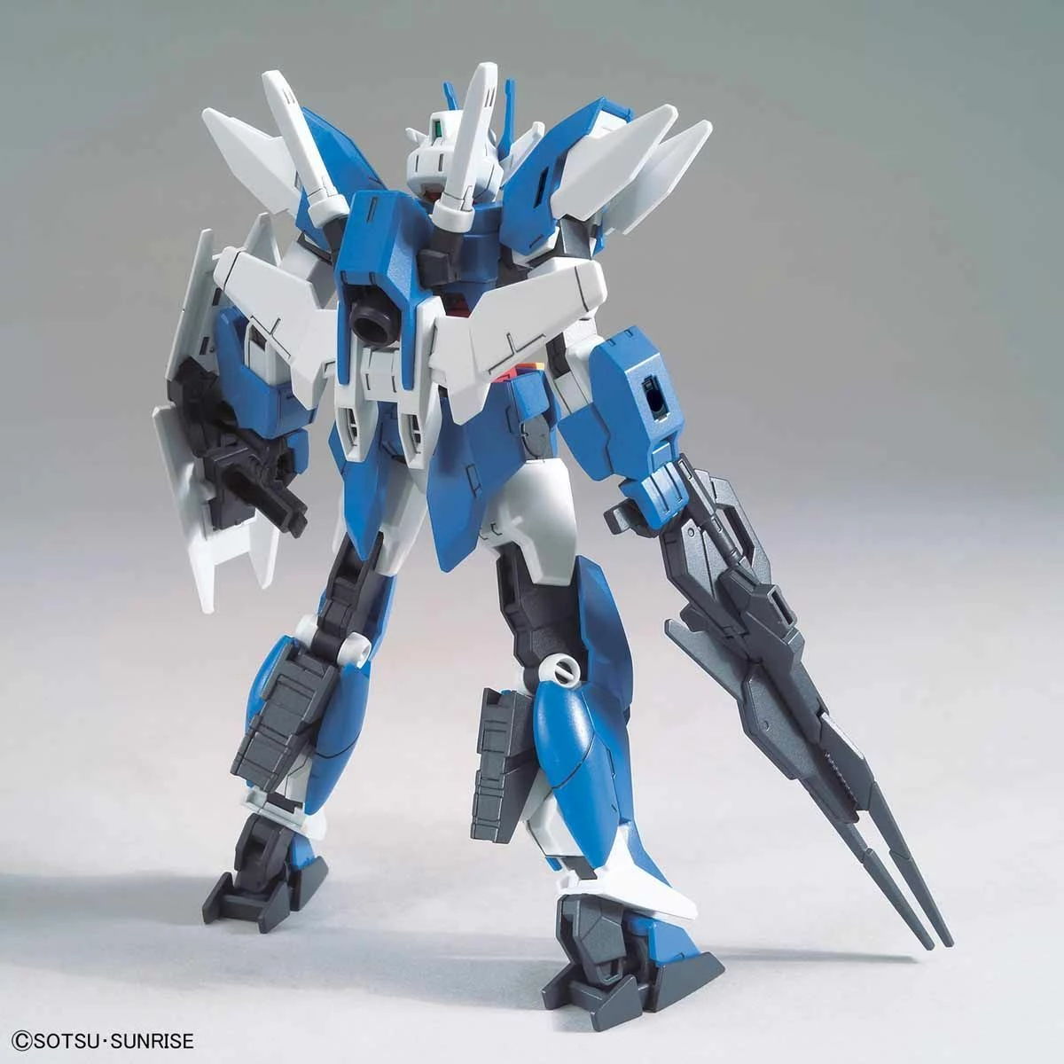 Bandai Gundam 1/144 HGBD:R #001 PFF-X7/E3 Earthree Gundam Model Kit 2 Bandai Gundam 1/144 HGBD:R #001 PFF-X7/E3 Earthree Gundam Model Kit - Image 2