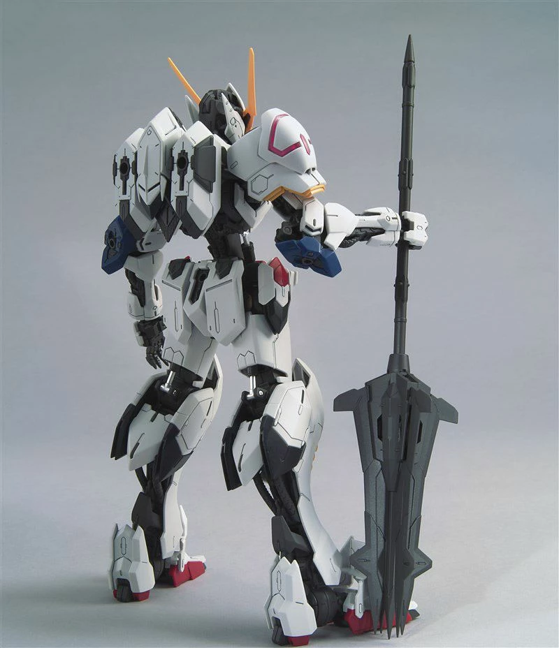 Bandai Gundam 1/100 MG IBO ASW-G-08 Gundam Barbatos Iron Blooded Orphans Model Kit 2 Bandai Gundam 1/100 MG IBO ASW-G-08 Gundam Barbatos Iron Blooded Orphans Model Kit - Image 2