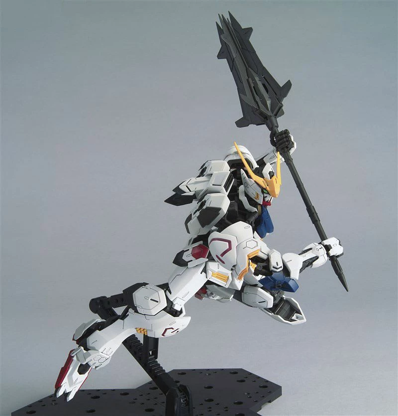 Bandai Gundam 1/100 MG IBO ASW-G-08 Gundam Barbatos Iron Blooded Orphans Model Kit 6 Bandai Gundam 1/100 MG IBO ASW-G-08 Gundam Barbatos Iron Blooded Orphans Model Kit - Image 6