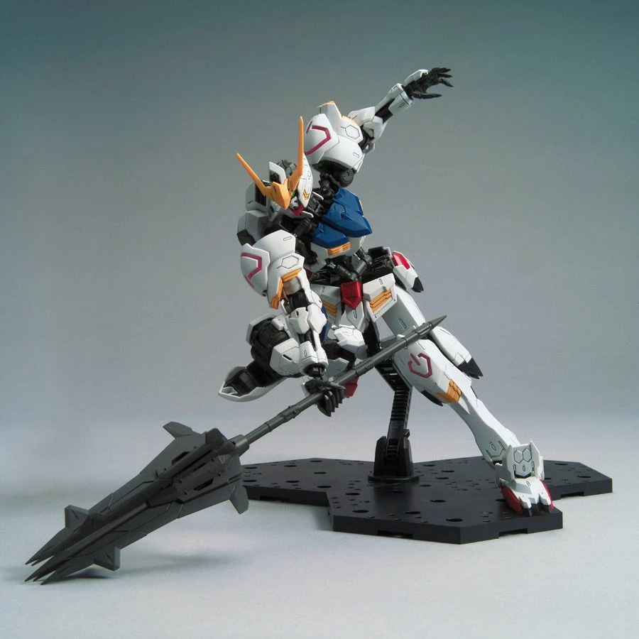 Bandai Gundam 1/100 MG IBO ASW-G-08 Gundam Barbatos Iron Blooded Orphans Model Kit 7 Bandai Gundam 1/100 MG IBO ASW-G-08 Gundam Barbatos Iron Blooded Orphans Model Kit - Image 7