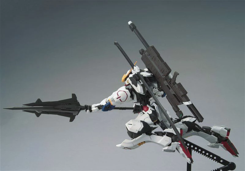 Bandai Gundam 1/100 MG IBO ASW-G-08 Gundam Barbatos Iron Blooded Orphans Model Kit 9 Bandai Gundam 1/100 MG IBO ASW-G-08 Gundam Barbatos Iron Blooded Orphans Model Kit - Image 9