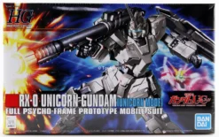 Bandai Gundam 1/144 HGUC #101 UC RX-0 Unicorn Gundam (Unicorn Mode) Model Kit -Bandai Sales 4573102582645