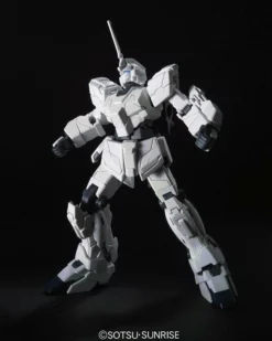 Bandai Gundam 1/144 HGUC #101 UC RX-0 Unicorn Gundam (Unicorn Mode) Model Kit -Bandai Sales 4573102582645 c
