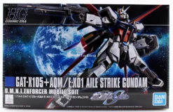 Bandai Gundam 1/144 HGUC #171 HGCE Gundam SEED HGCE GAT-X105+AQM/E-X01 Aile Strike Gundam Revive Model Kit -Bandai Sales 4573102587794