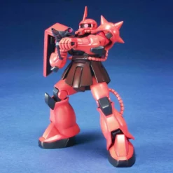 Bandai Gundam 1/144 HGUC #032 Gundam 0079 MS-06S Zaku II Char Custom Model Kit -Bandai Sales 4573102588883c
