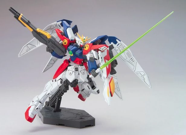 Bandai Gundam 1/144 HGUC #174 HGAC Gundam Wing XXXG-00W0 Wing Gundam Zero Model Kit 4 Bandai Gundam 1/144 HGUC #174 HGAC Gundam Wing XXXG-00W0 Wing Gundam Zero Model Kit - Image 4