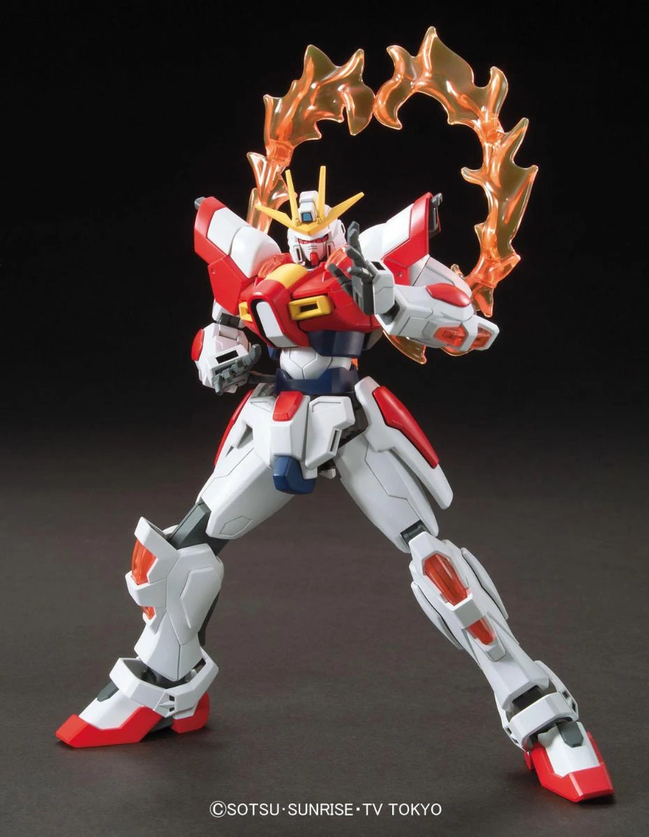 Bandai Gundam 1/144 HGBF #018 BG-011B Build Burning Gundam Model Kit 3 Bandai Gundam 1/144 HGBF #018 BG-011B Build Burning Gundam Model Kit - Image 3
