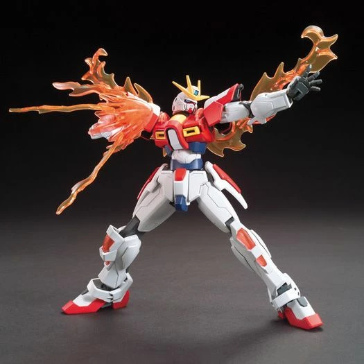 Bandai Gundam 1/144 HGBF #018 BG-011B Build Burning Gundam Model Kit 4 Bandai Gundam 1/144 HGBF #018 BG-011B Build Burning Gundam Model Kit - Image 4