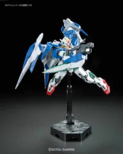 Bandai Gundam 1/144 RG #18 Gundam 00 GN-0000+GNR-010 00 Raiser Model Kit -Bandai Sales 4573102616036i