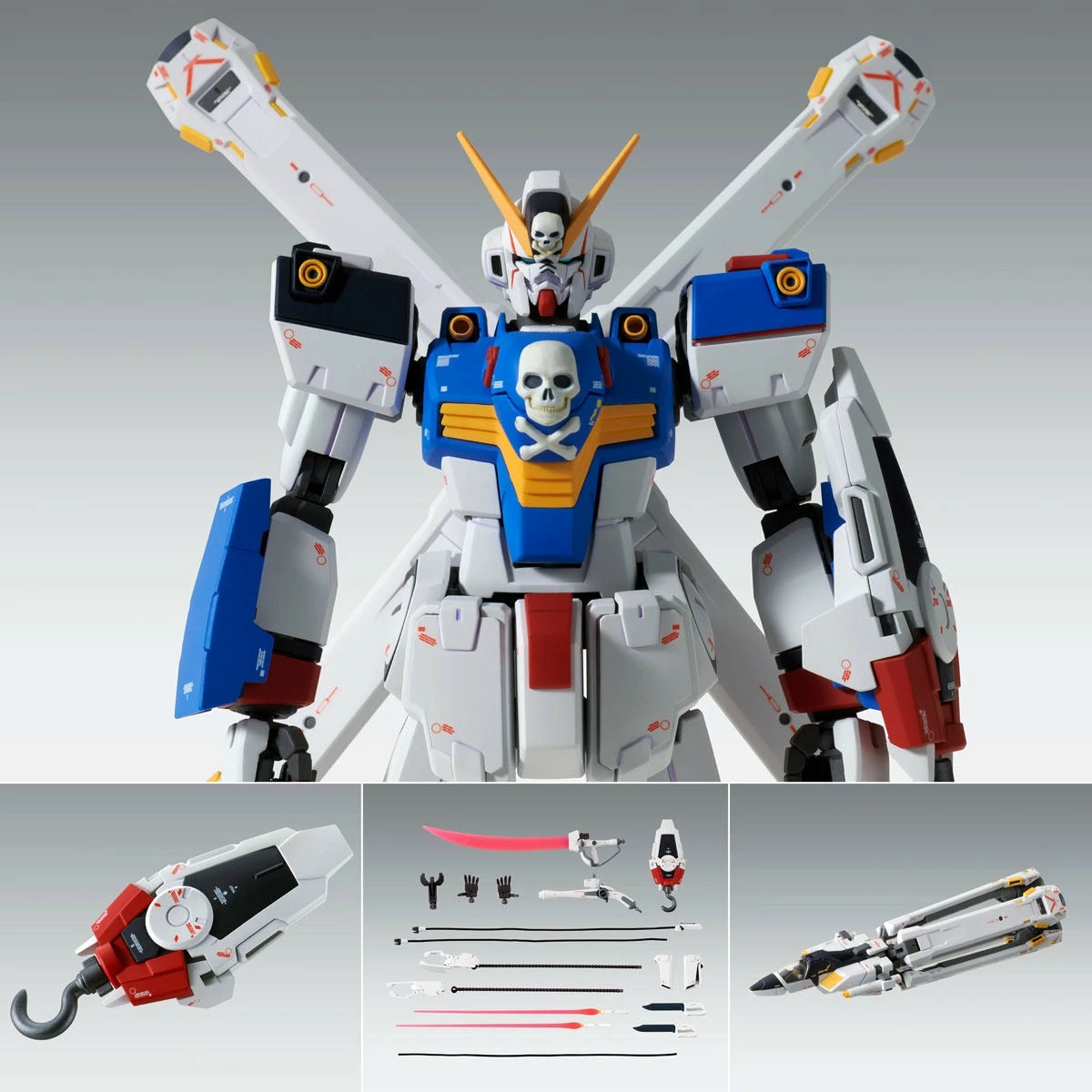 Bandai Gundam 1/100 MG Crossbone Gundam X1 Patchwork (Ver.Ka) Model Kit Exclusive 7 Bandai Gundam 1/100 MG Crossbone Gundam X1 Patchwork (Ver.Ka) Model Kit Exclusive - Image 7