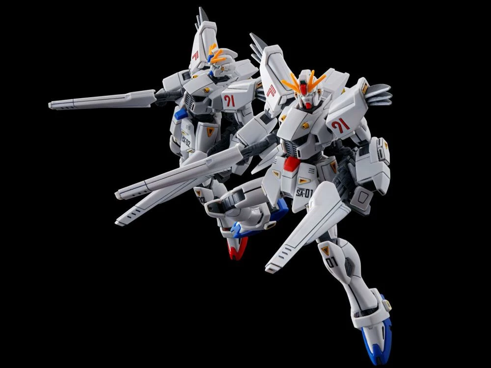 Bandai Gundam 1/144 HGUC Universal Century F91 Gundam F91 Vital Unit 1 And 2 Model Kit Exclusive 3 Bandai Gundam 1/144 HGUC Universal Century F91 Gundam F91 Vital Unit 1 And 2 Model Kit Exclusive - Image 3