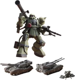 Bandai Gundam 1/144 HG UC Hard Graph MS-06 Zaku The Ground War Set Model Kit