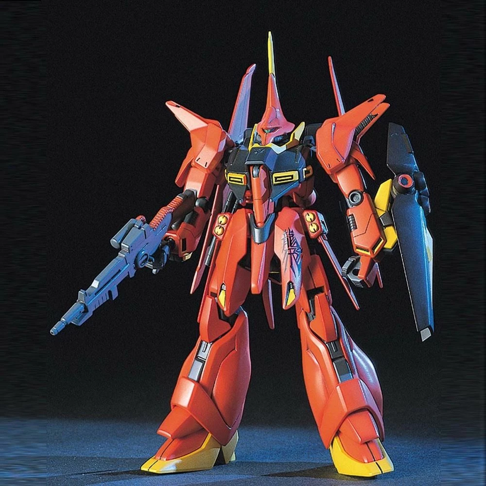 Bandai Gundam 1/144 HGUC #015 Gundam ZZ AMX-107 Bawoo Model Kit 1 Bandai Gundam 1/144 HGUC #015 Gundam ZZ AMX-107 Bawoo Model Kit