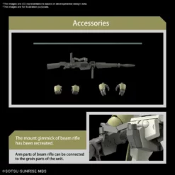 Bandai Gundam 1/144 HG WFM #06 MSJ-105CC Chuchu's Demi Trainer Model Kit -Bandai Sales 4573102633477m