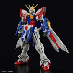 Bandai Gundam 1/144 RG #37 G Gundam GF13-017NJII God Gundam (Burning Gundam) Model Kit -Bandai Sales 4573102633583a