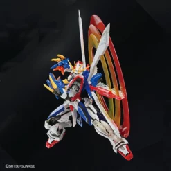 Bandai Gundam 1/144 RG #37 G Gundam GF13-017NJII God Gundam (Burning Gundam) Model Kit -Bandai Sales 4573102633583k