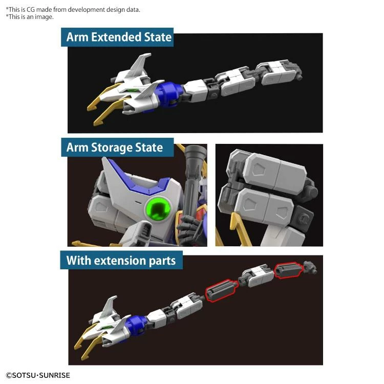 Bandai Gundam 1/144 HGUC #242 HGAC Gundam Wing XXXG-01S Shenlong Gundam Model Kit 6 Bandai Gundam 1/144 HGUC #242 HGAC Gundam Wing XXXG-01S Shenlong Gundam Model Kit - Image 6