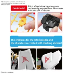 Bandai Gundam 1/144 Entry Grade RX-93 Nu V Gundam Model Kit -Bandai Sales 4573102638045e