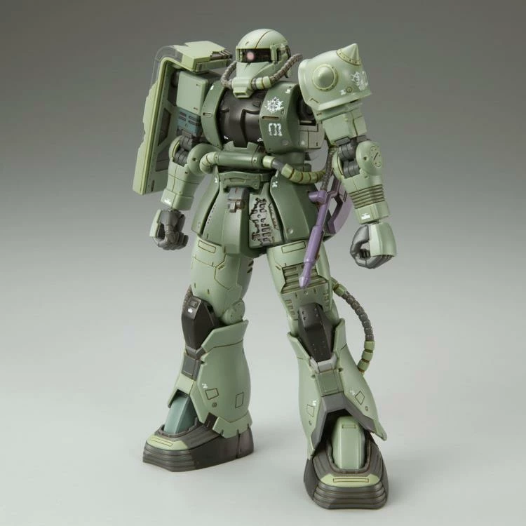 Bandai Gundam 1/144 HGUC Gundam Cucuruz Doan's Island MF-06F Zaku II (Cucuruz Doan's Island Ver.) Model Kit Exclusive 2 Bandai Gundam 1/144 HGUC Gundam Cucuruz Doan's Island MF-06F Zaku II (Cucuruz Doan's Island Ver.) Model Kit Exclusive - Image 2
