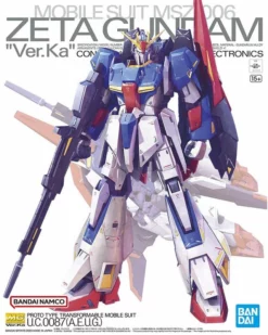 Bandai Gundam 1/100 MG MSZ-006 Zeta Gundam Ver Ka Model Kit -Bandai Sales 4573102640154