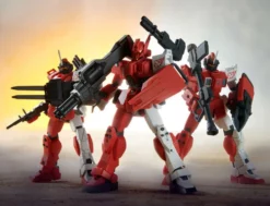 Bandai Gundam 1/144 HG Red Giant 03rd MS Team Set Model Kit Exclusive
