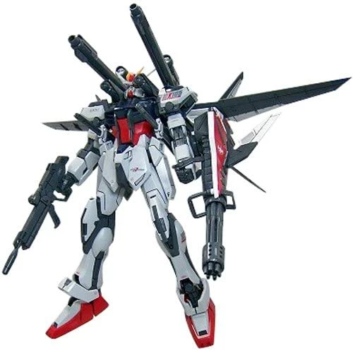 Bandai Gundam 1/100 MG GAT-X105 Strike Gundam + IWSP Model Kit 4 Bandai Gundam 1/100 MG GAT-X105 Strike Gundam + IWSP Model Kit - Image 4