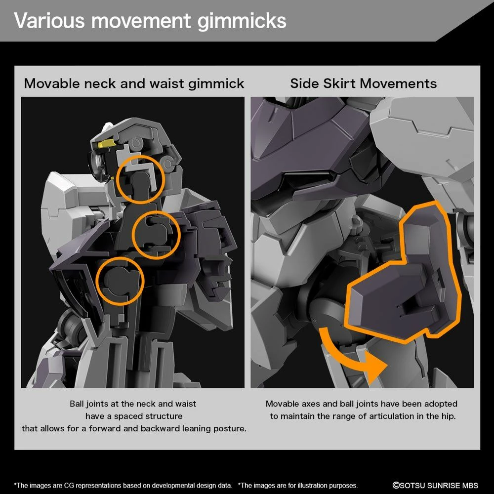 Bandai Gundam 1/144 HG WFM #24 EDM-GB Gundvolva Model Kit 8 Bandai Gundam 1/144 HG WFM #24 EDM-GB Gundvolva Model Kit - Image 8