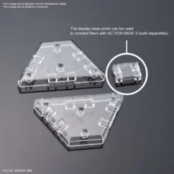 Bandai Gundam 1/144 WFM The Witch From Mercury Weapon Display Base Stand Model Kit -Bandai Sales 4573102642554c