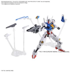 Bandai Gundam 1/144 WFM The Witch From Mercury Weapon Display Base Stand Model Kit -Bandai Sales 4573102642554d