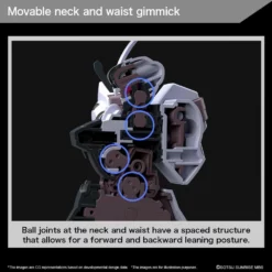 Bandai Gundam 1/144 HG WFM #25 MDX-0003 Gundam Schwarzette Model Kit -Bandai Sales 4573102650245h