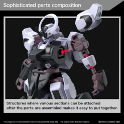 Bandai Gundam 1/144 HG WFM #25 MDX-0003 Gundam Schwarzette Model Kit -Bandai Sales 4573102650245i