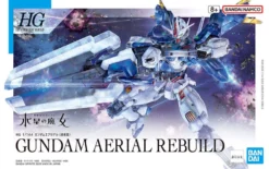 Bandai Gundam 1/144 HG WFM #19 XVX-016RN Gundam Aerial Rebuild Model Kit -Bandai Sales 4573102650962