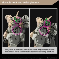 Bandai Gundam 1/144 HG WFM #23 MSJ-R122 Demi Barding Model Kit -Bandai Sales 4573102653130g