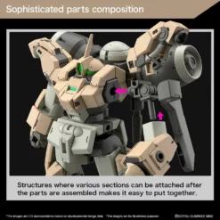 Bandai Gundam 1/144 HG WFM #23 MSJ-R122 Demi Barding Model Kit -Bandai Sales 4573102653130h