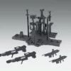 Bandai Gundam 1/100 MG Weapon & Armor Hanger For Full Armor Gundam Ver. Ka (Gundam Thunderbolt) Model Kit Exclusive
