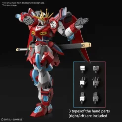 Bandai Gundam 1/144 HGBM #XX Shin Burning Gundam Model Kit 11 Bandai Gundam 1/144 HGBM #XX Shin Burning Gundam Model Kit -Bandai Sales 4573102657121e