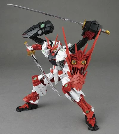Bandai Gundam 1/100 MG Build Fighters Sengoku Astray Gundam Model Kit 4 Bandai Gundam 1/100 MG Build Fighters Sengoku Astray Gundam Model Kit - Image 4