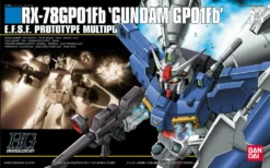Bandai Gundam 1/144 HGUC #018 0083 Stardust Memory RX-78GP01Fb Gundam GP01FB Full Burnern Model Kit -Bandai Sales 4902425782133