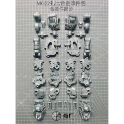 DOT Workshop Gundam 1/100 MG Sazabi Ver. Ka Metal Diecast Upgrade Parts